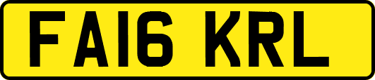 FA16KRL