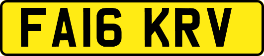 FA16KRV