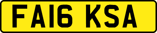 FA16KSA