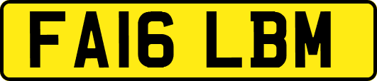 FA16LBM