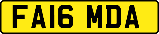 FA16MDA
