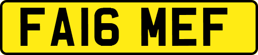 FA16MEF