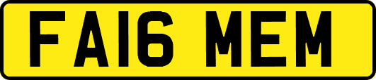 FA16MEM