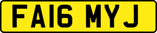 FA16MYJ