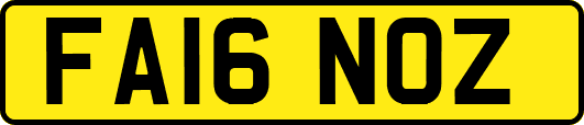 FA16NOZ