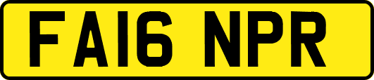 FA16NPR