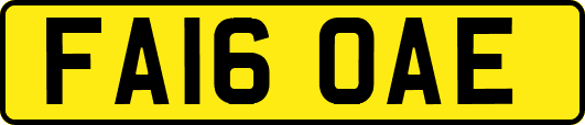FA16OAE