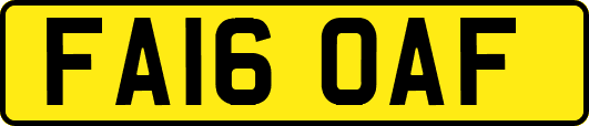 FA16OAF