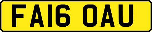 FA16OAU