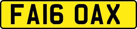 FA16OAX
