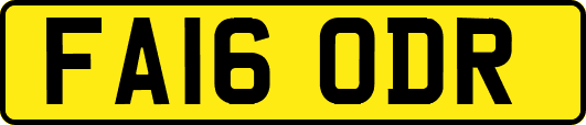 FA16ODR