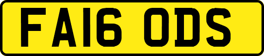 FA16ODS
