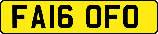 FA16OFO