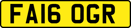 FA16OGR