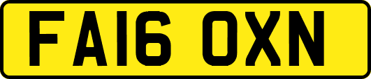 FA16OXN