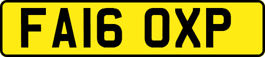 FA16OXP