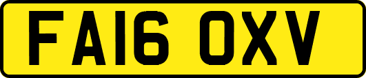 FA16OXV