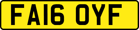 FA16OYF
