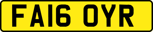 FA16OYR