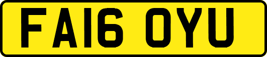 FA16OYU