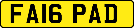 FA16PAD