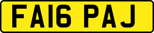 FA16PAJ