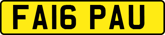 FA16PAU