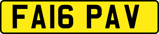 FA16PAV