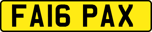 FA16PAX