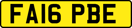 FA16PBE
