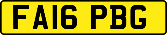 FA16PBG