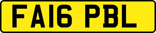 FA16PBL