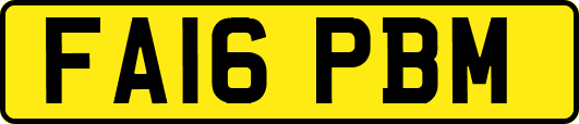 FA16PBM