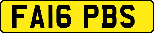 FA16PBS