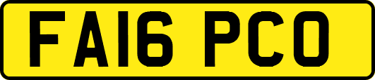 FA16PCO