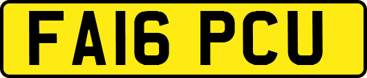 FA16PCU
