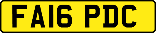FA16PDC