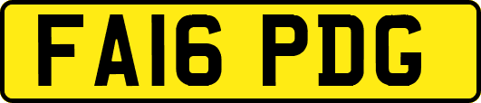FA16PDG