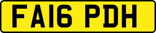 FA16PDH