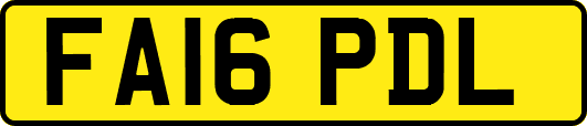 FA16PDL