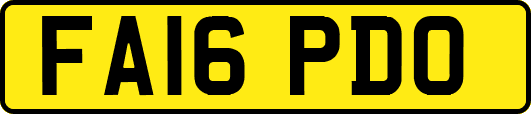 FA16PDO