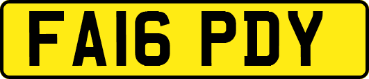 FA16PDY