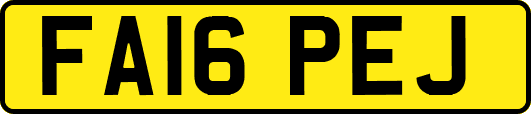FA16PEJ