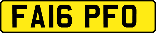 FA16PFO