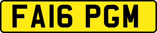 FA16PGM