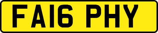 FA16PHY