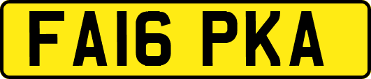 FA16PKA