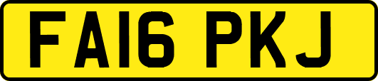FA16PKJ