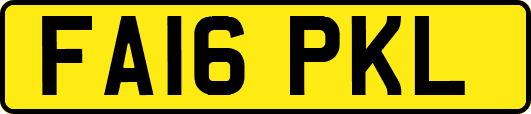FA16PKL