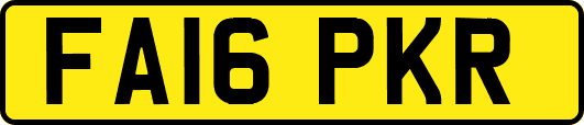 FA16PKR